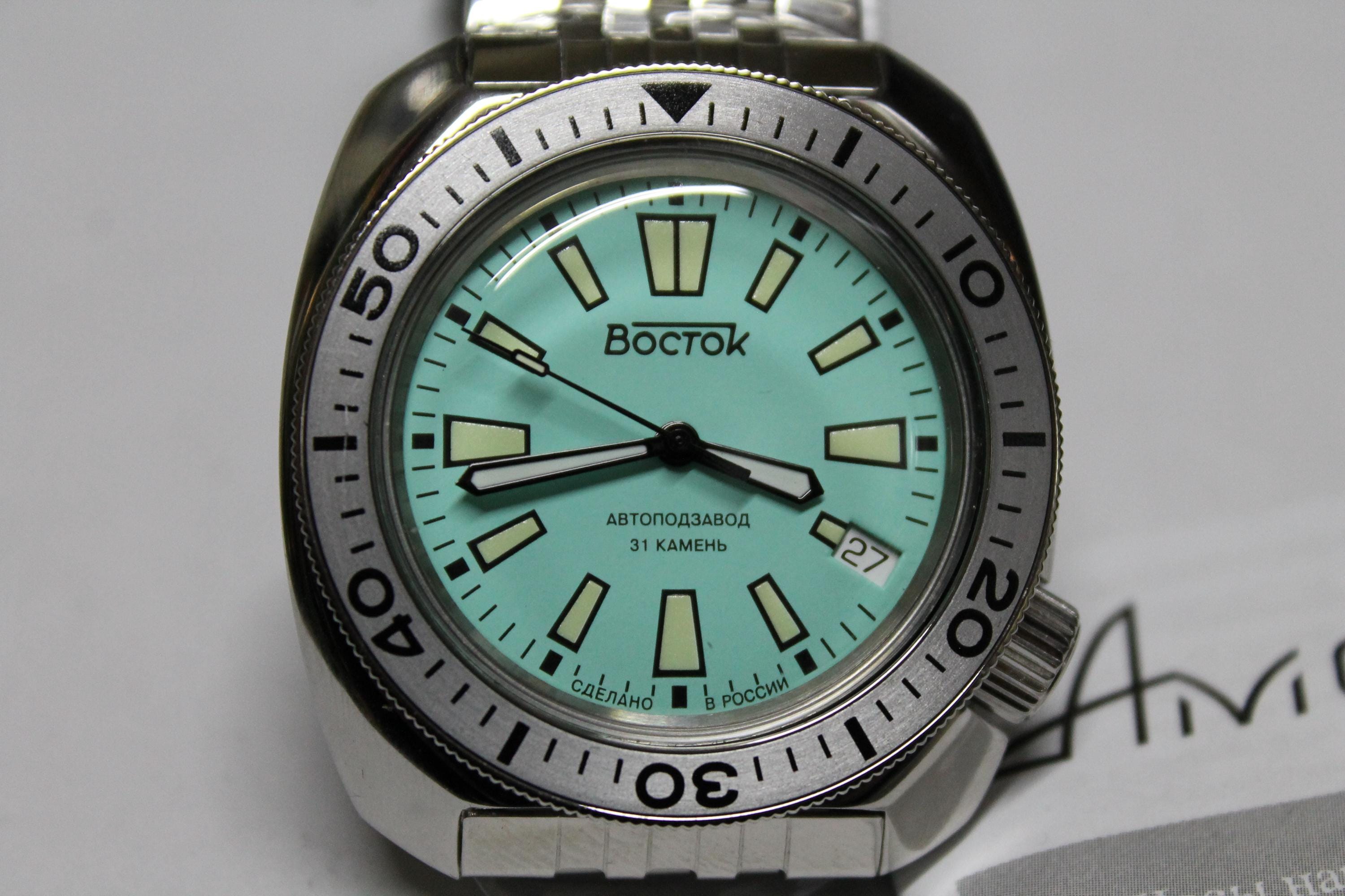 VOSTOK AMPHIBIAN CLASSIC 70088B Automatic 20atm-four Seasons
