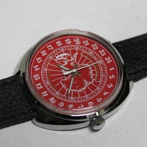 Soviétique Raketa 24H ANTARCTIKA Montre mécanique montre vintage unique URSS Militaire image 6