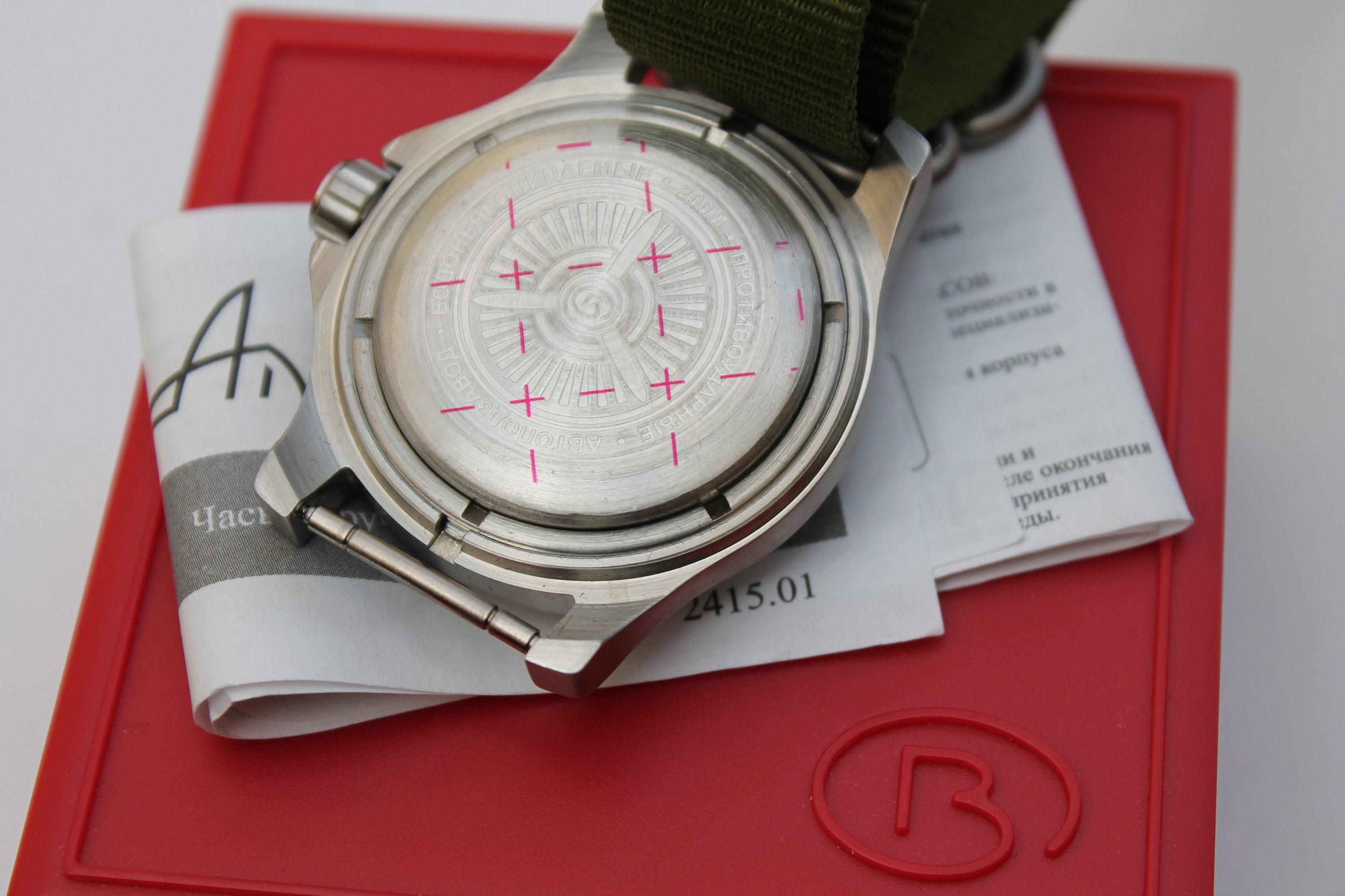 Vostok PILOT Komandirskie PILOT K18-automatic-military Diver Watch