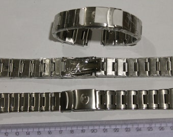 Bracelet soviétique original VOSTOK en acier inoxydable 18 mm
