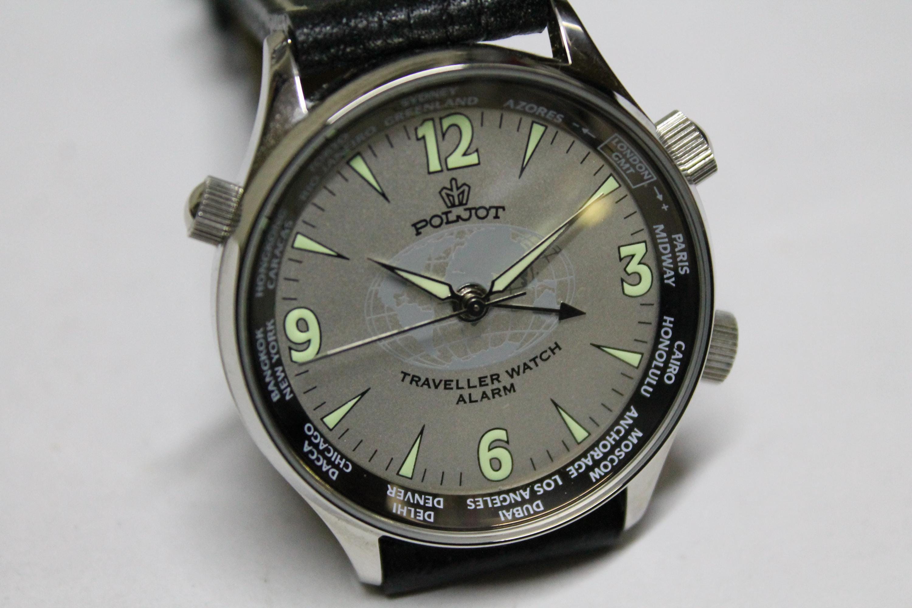 Poljot TRAVELER Alarm - Rare - Vintage 90s - Mechanical Watch