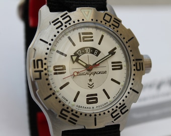 Wostok Komandirskie-Automatikuhr Sowjetisch-Russische Classic-Diver-350618