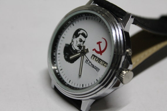 Russian Watch SLAVA STALIN Mechanical Watch 21 jewels… - Gem