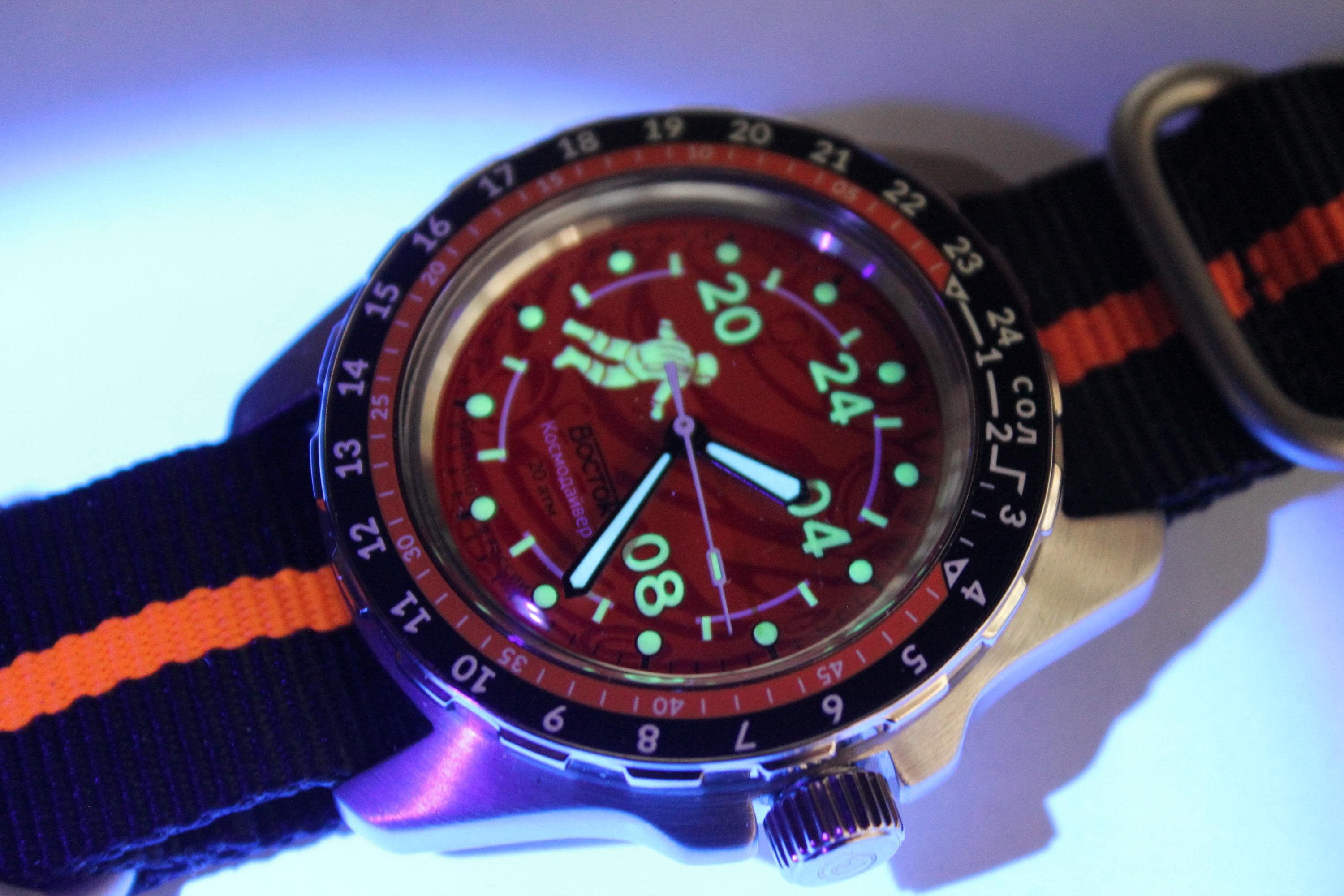 VOSTOK AMFIBIAN COSMODIVER Automatic 24h-model 2431.12/14091b