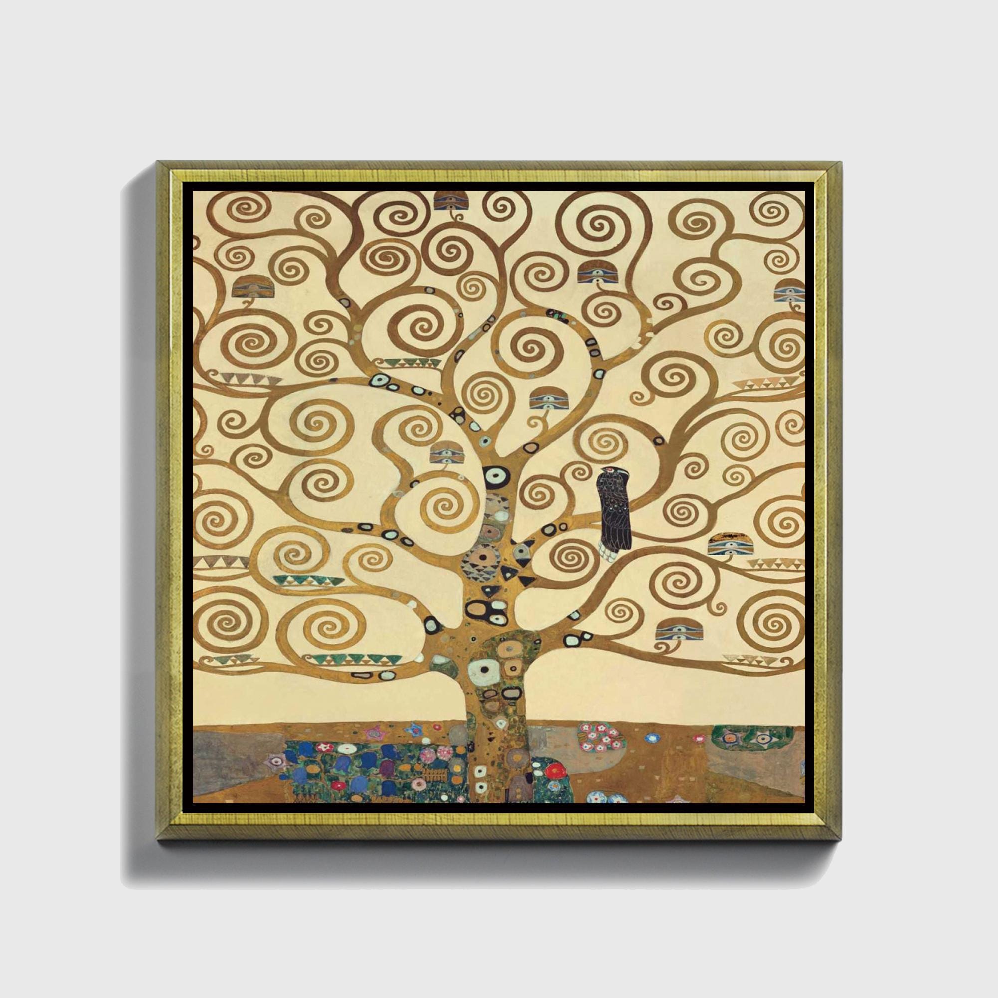 Gustav Klimt Print | the Tree of Life | Classic Art Printed | Wall Art ...