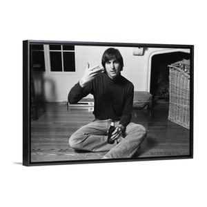 Art Prints on Poster or Framed Canvas Steve Jobs - CoolArt Contemporary