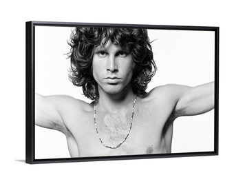 Art Prints on Poster or Framed Canvas Jim Morrison - CoolArt Contemporary