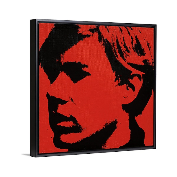 Andy Warhol Wandkunst | Selbstporträt-Kunstwerk | Fine Art gedruckt | Leinwand-Wandkunst | Galerie-Wandkunst | Warhol gedruckt