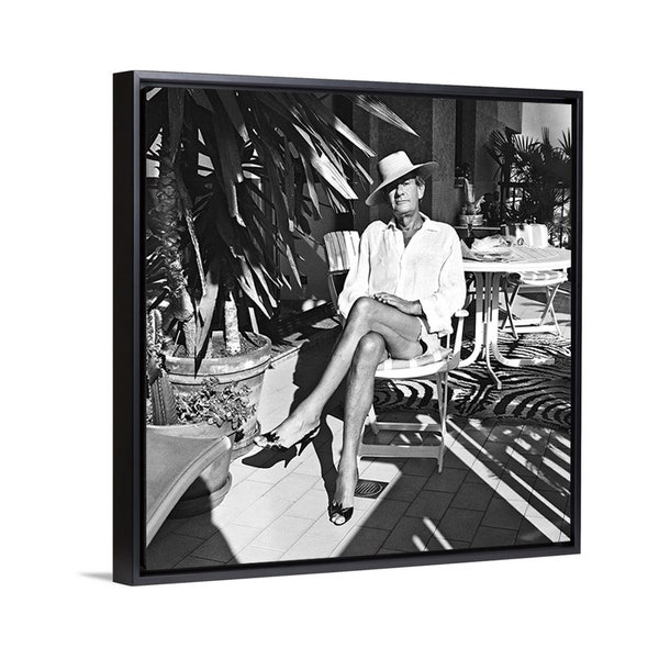 Art Prints on Poster or Framed Canvas Alice Springs Helmut Newton Montecarlo 1987 - CoolArt Contemporary