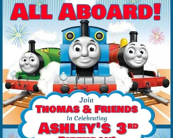 完璧すぎるが故三度も Electronic Thomas & Friends Party Invitation - Etsy のし・冠婚葬祭用品