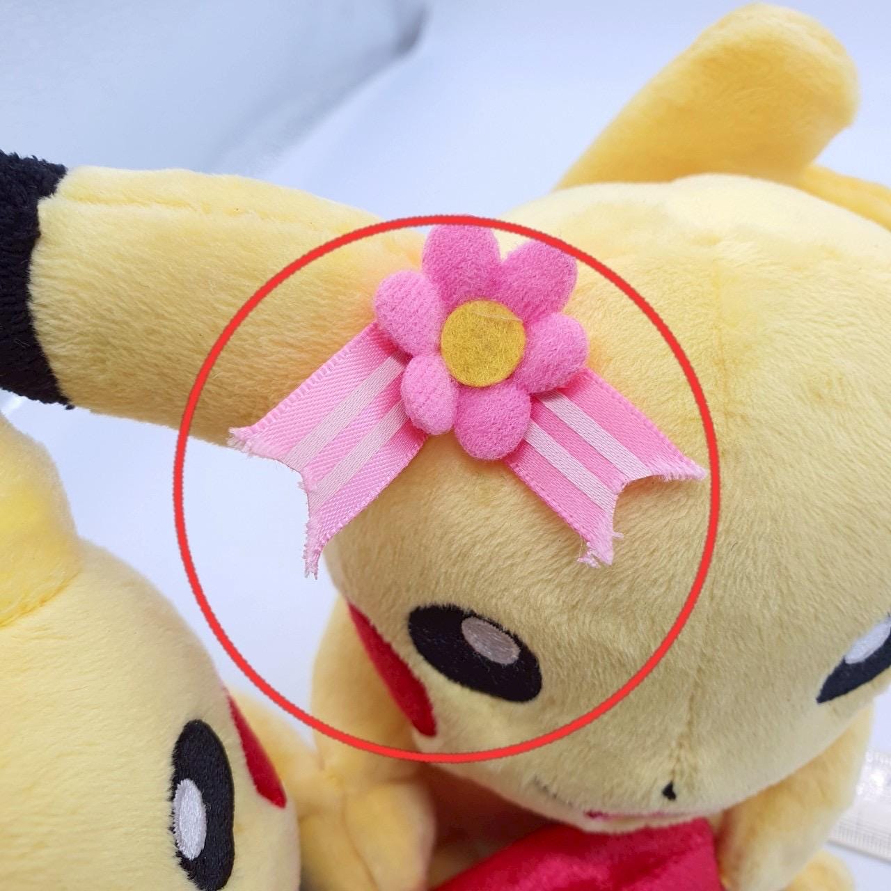 Pikachu Pair R544 Pokemon Valentine Pokemon Center 2014 Plush 7