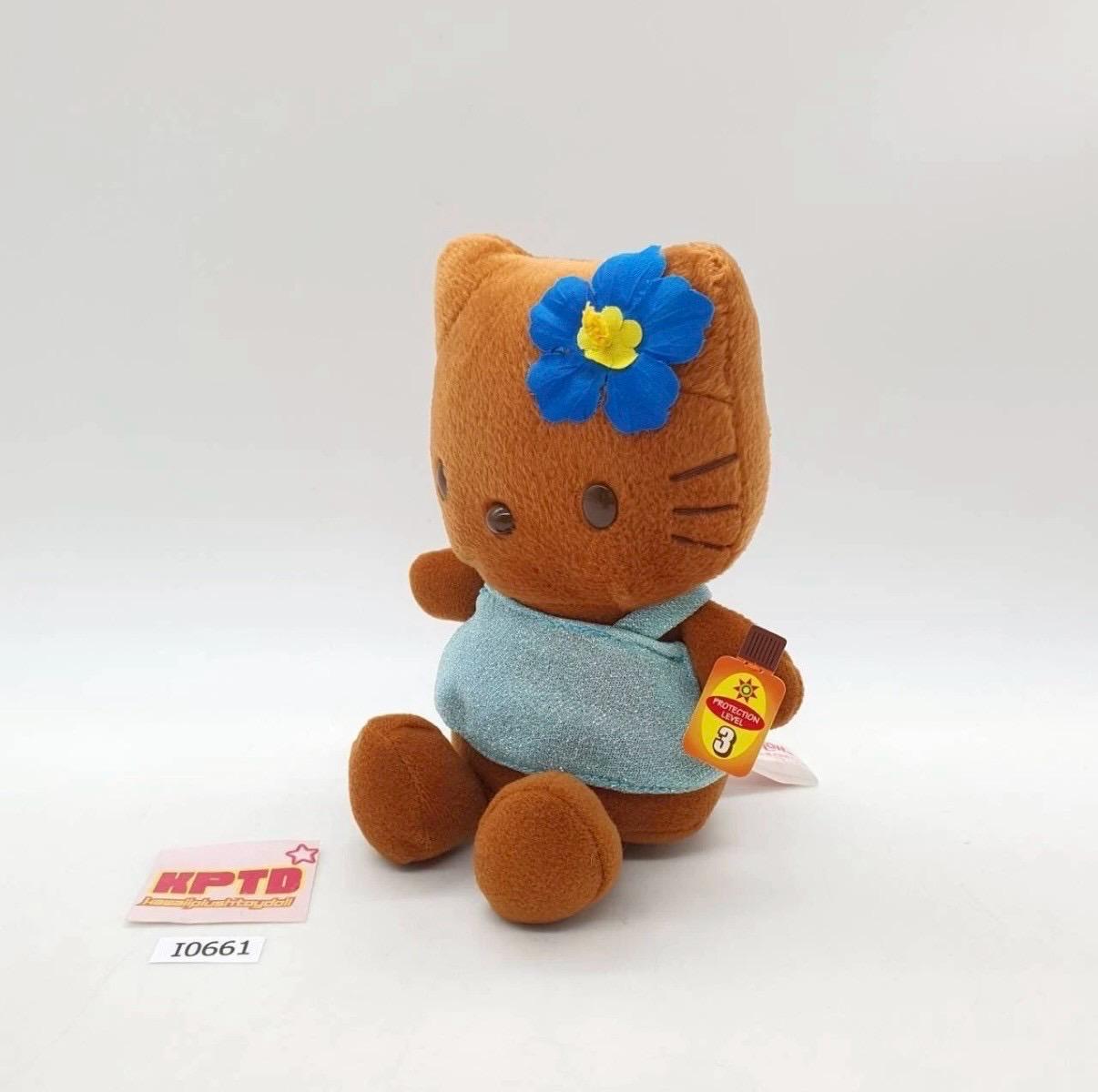 Peluche Hello Kitty Amuse Tan Brown Hawaii Corea Limited Sanrio Japan Personaggio