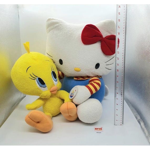 Hello Kitty & Tweety A569 Hello Kitty Sanrio License 2004 Plush 18