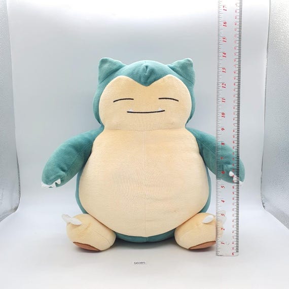 Snorlax S385 Pokemon Pocket Monsters SANEI Jumbo Plush 13.5