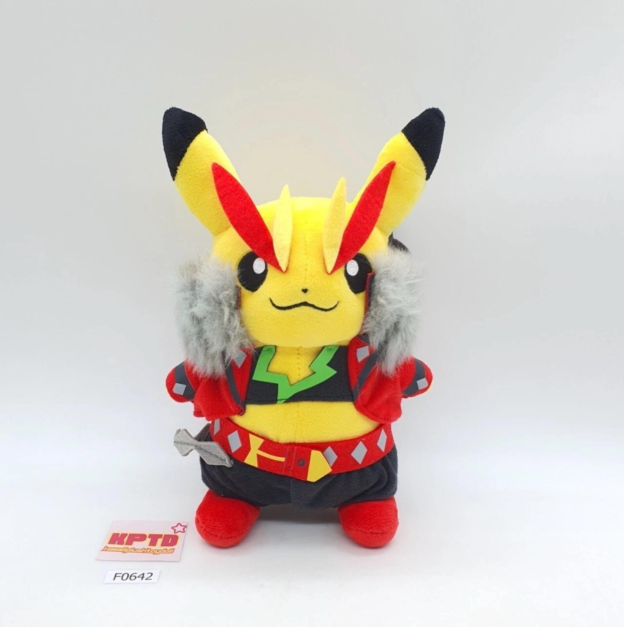 Hard Rock Pikachu F642 Pokemon Center 2014 Plush 9