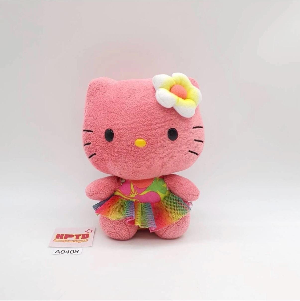 Hello Kitty Pink Hawaiian A408 Bathing Suit Tutu Flower TY Sanrio