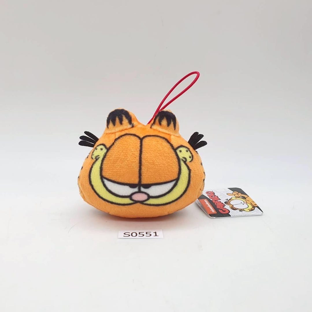 Garfield Face S551 Garfield Nickelodeon SK Japan 2022 Strap Plush