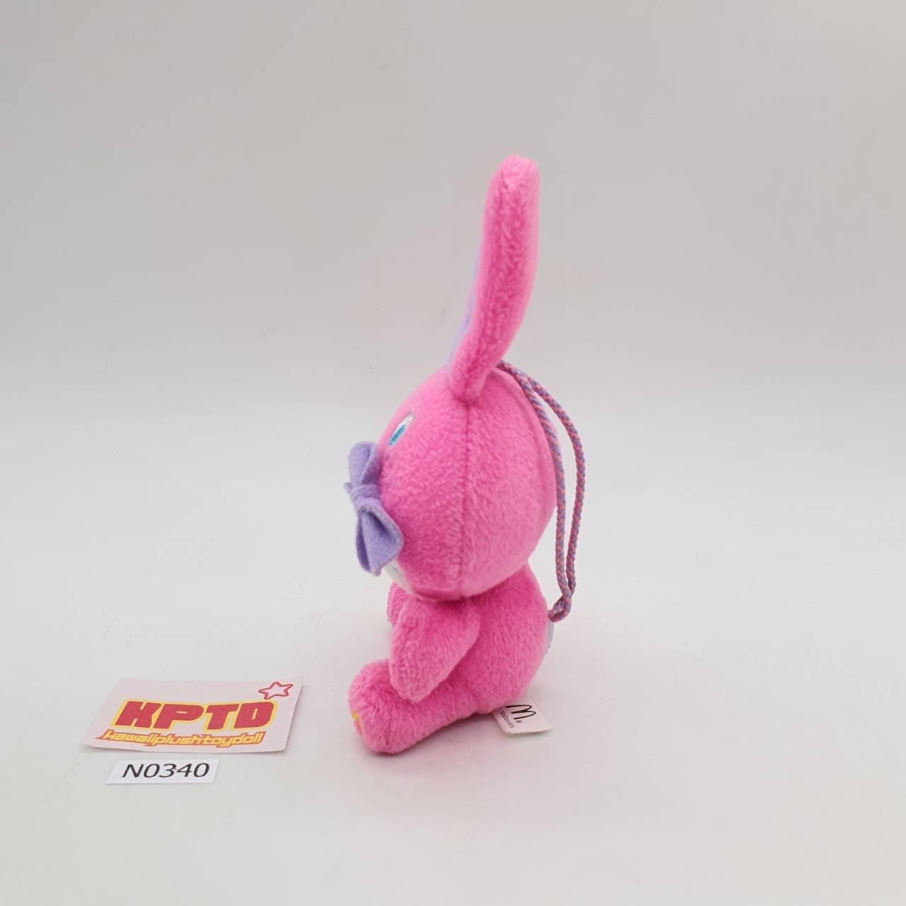 Hello Kitty N340 Pink Rabbit Bunny Sanrio 2011 Mcdonald's Strap