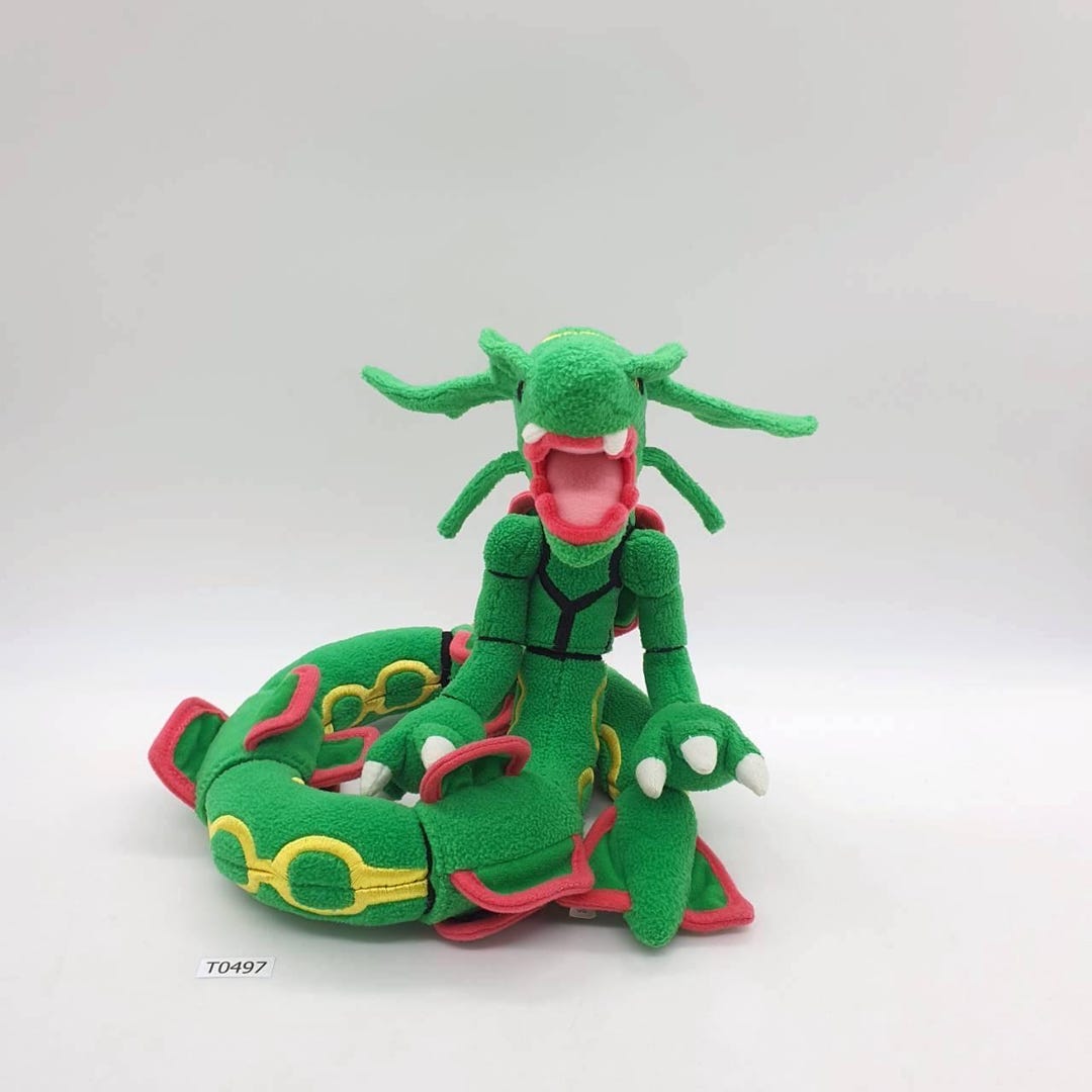 Rayquaza T497 Pokemon Tomy Plush 8" Stuffed Toy Doll Japan - Etsy UK