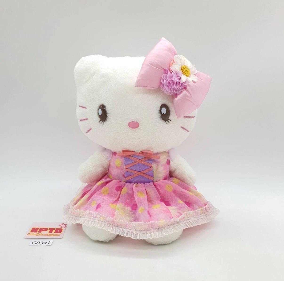 サンリオ　ピンクドレス　キティ　ぬいぐるみ ハローキティ G341 ピンクドレスフラワー サンリオ 2019 ぬいぐるみ 8