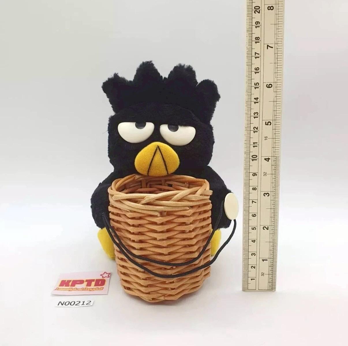 Bad Badtz Maru N212 Sanrio Basket 1995 Vintage Plush 6