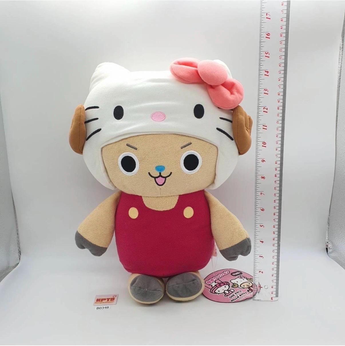 Chopper B348 Hello Kitty X One Piece Sanrio 2011 BANDAI Pillow