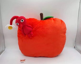 バフピクミンフィギュア、樹脂3Dプリント | 鮮やかな赤、青、黄色の