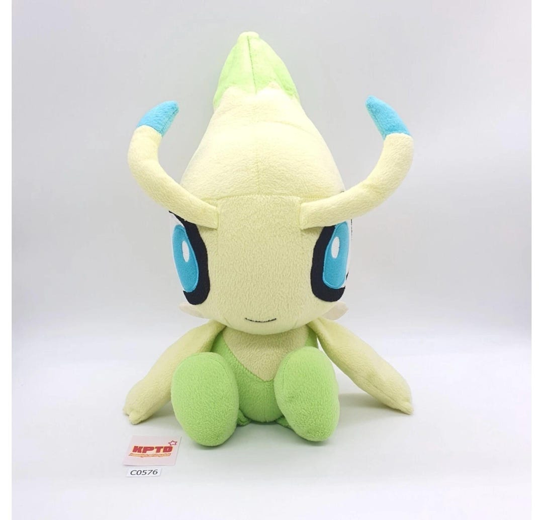 Celebi C576 Pokemon Center 2010 Plush 16