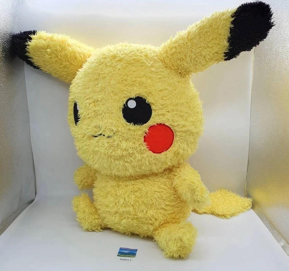 Pikachu Male R013 Pokemon Sekiguchi Mokomoko Fluffy 2L Plush 19