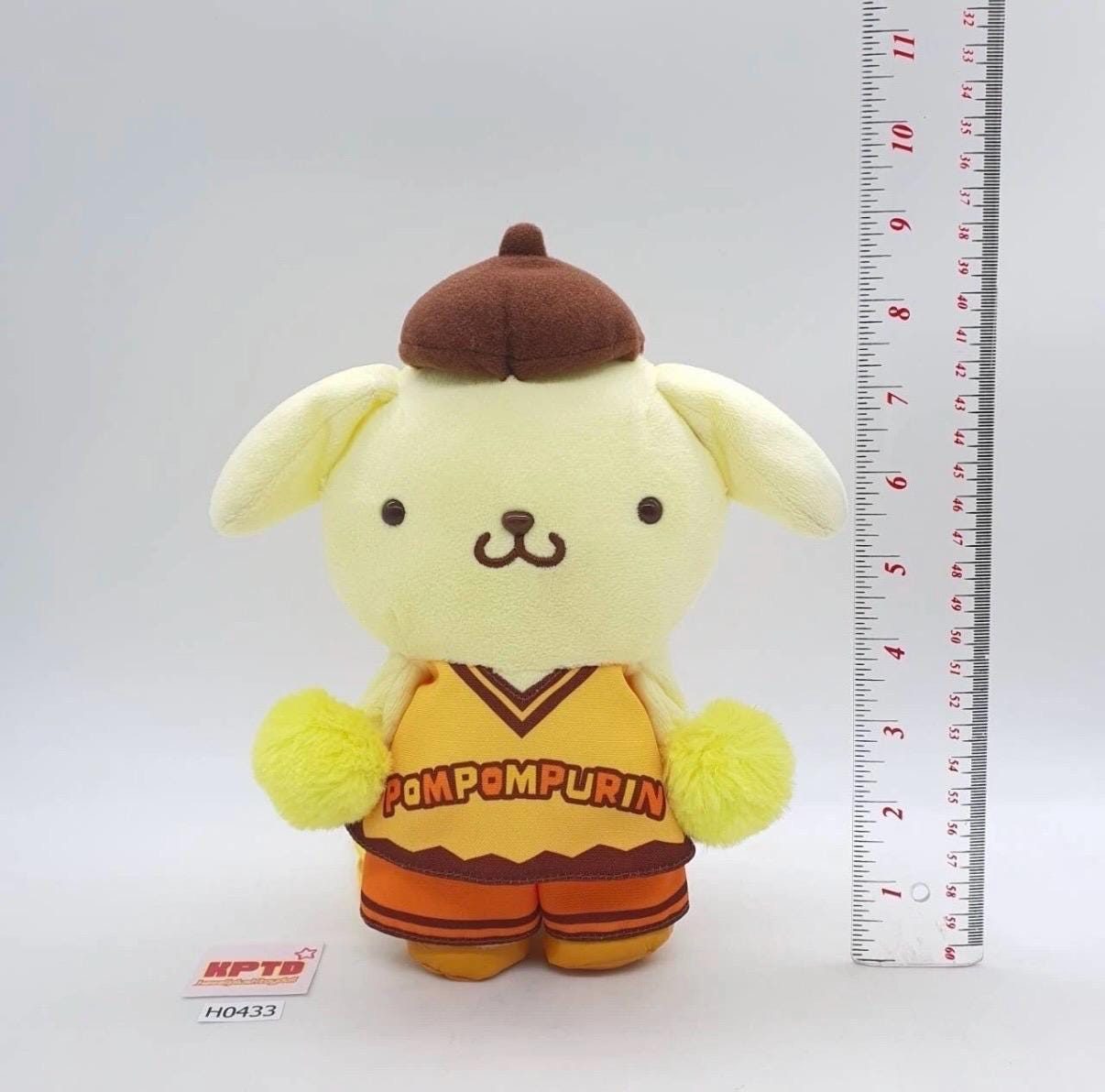 Pompompurin H433 Cheerleader Mascot Sanrio 2020 Plush 9
