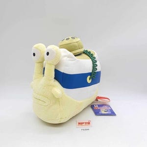 Transponder Snail F399 ONE PIECE Recommembers Den Den Mushi Plush 8&quot; TAG Doll Japan