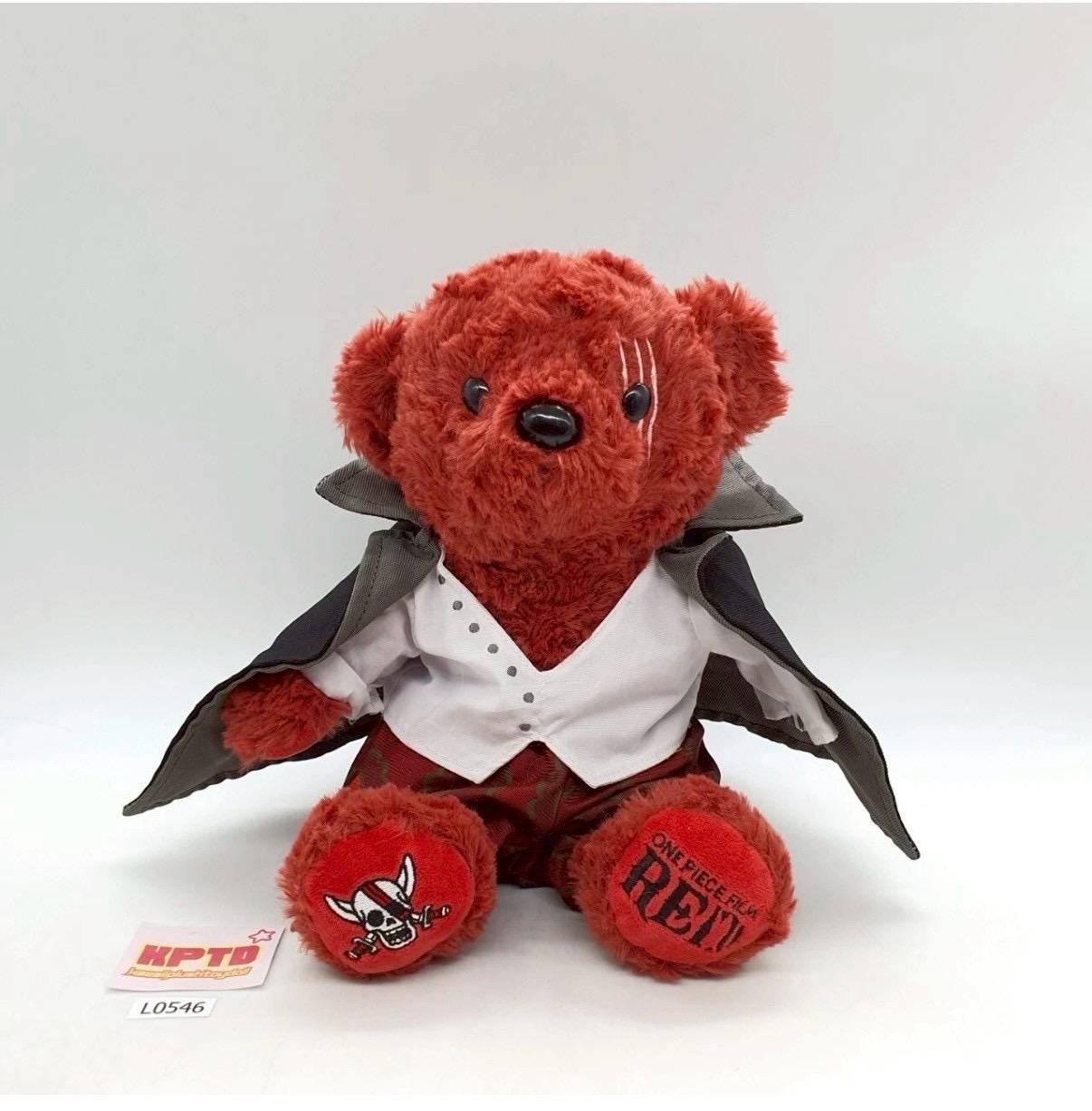 Teddy Bear L546 One Piece Film RED Shanks Movie 20220P Plush 9