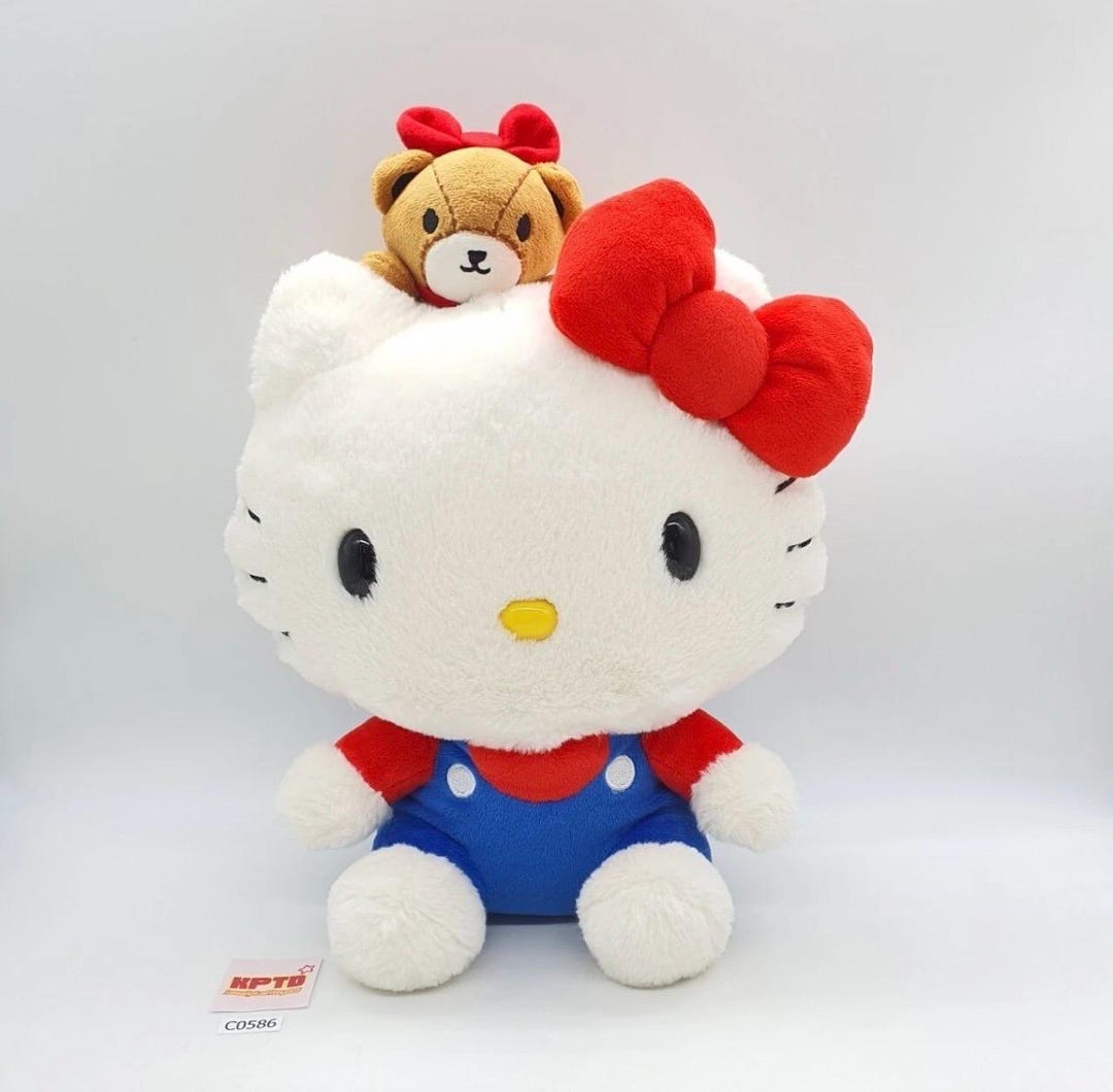 Hello Kitty With Tiny Chum C586 Sanrio 2021 Special Plush 13