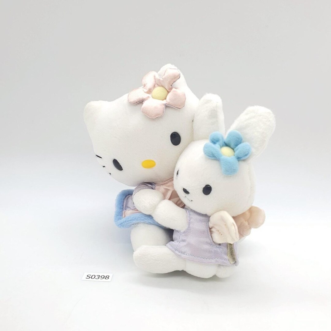 Hello Kitty Blue Angel S398 Sanrio Partner Sanrio 1999 Plush 6.5