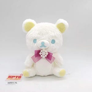 Rilakkuma N176 Rilakkuma Snow Winter SAN-X 2019 Plush 6&quot; TAG Toy Doll Japan