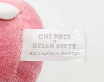 ONE PIECE x HELLO KITTY ぬいぐるみ★寄せ書き Hello Kitty - One Piece - One Piece X Hello Kitty (Sanrio Bandai