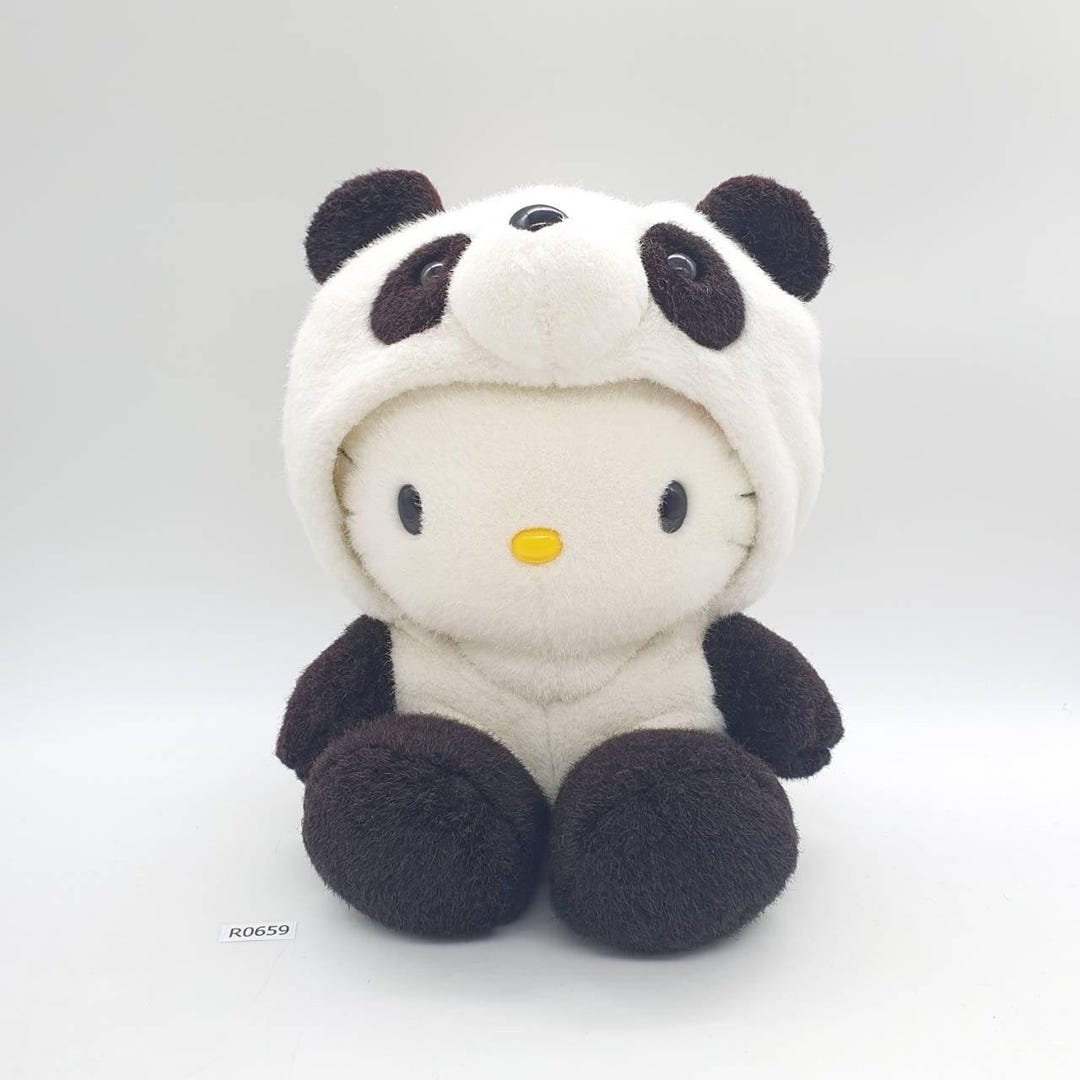 Hello Kitty Panda R659 Hello Kitty Sanrio Partner Sanrio 1998 Plush 10 ...