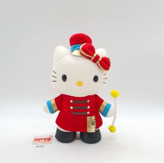 Hello Kitty J305 Fife and Drum Band Girl Sanrio 2001 Plush 9