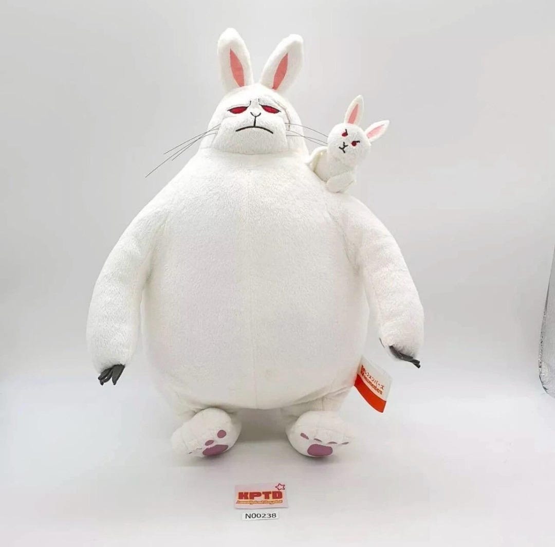 Lapin Rabbit N238 One Piece Banpresto 2012 Recommembers Plush 13