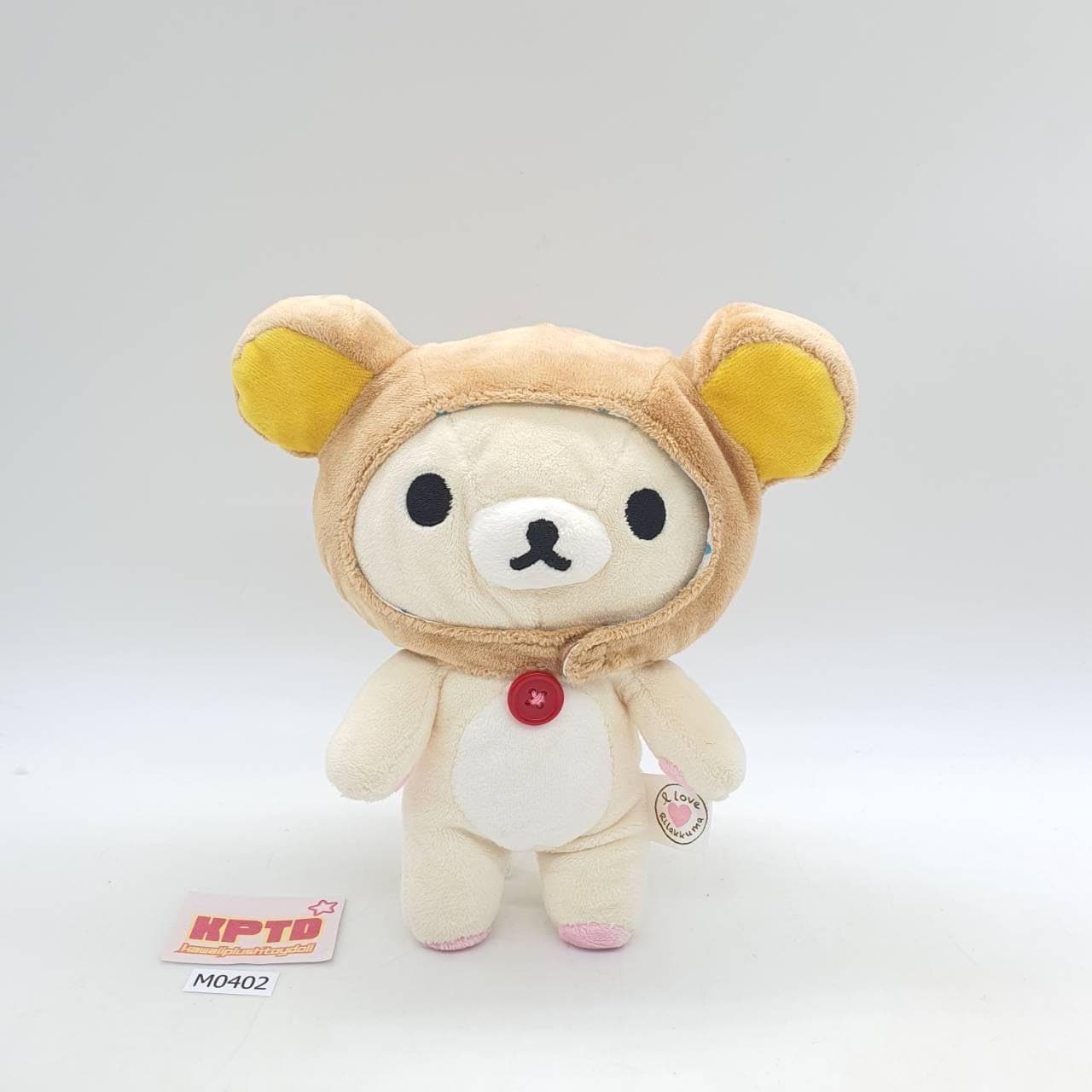 Korilakkuma M402 I Love Rilakkuma Hat San-x Plush 7” Stuffed Toy