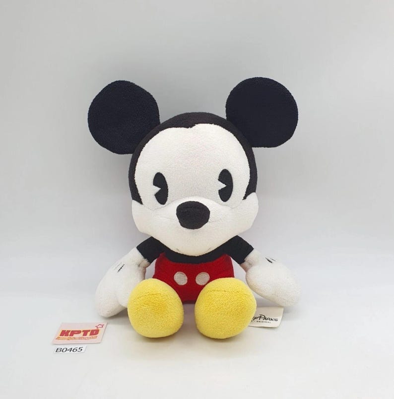 Micky Maus B465 Disney Parks Authentisch Original Plüsch 7,5 "Spielzeug Puppe Japan Bild 1