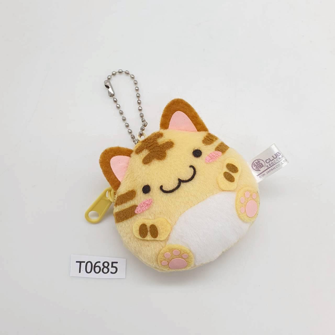Maruneko T685 Maruneko SK JAPAN Plush Keychain 2.5
