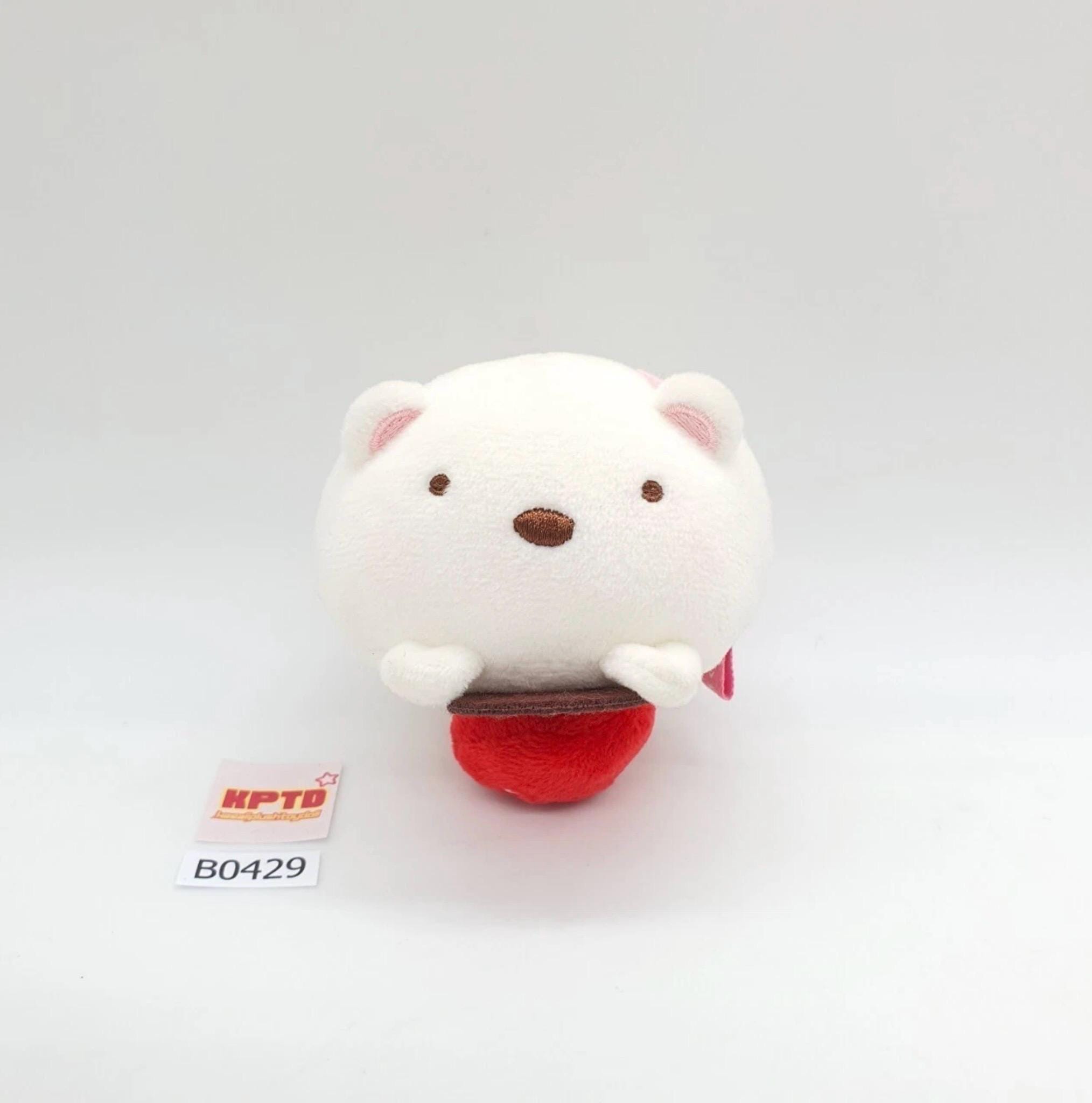 しゅんじろう Shirokuma Daifuku B429 Sumikko Gurashi San-x Plush 3.5