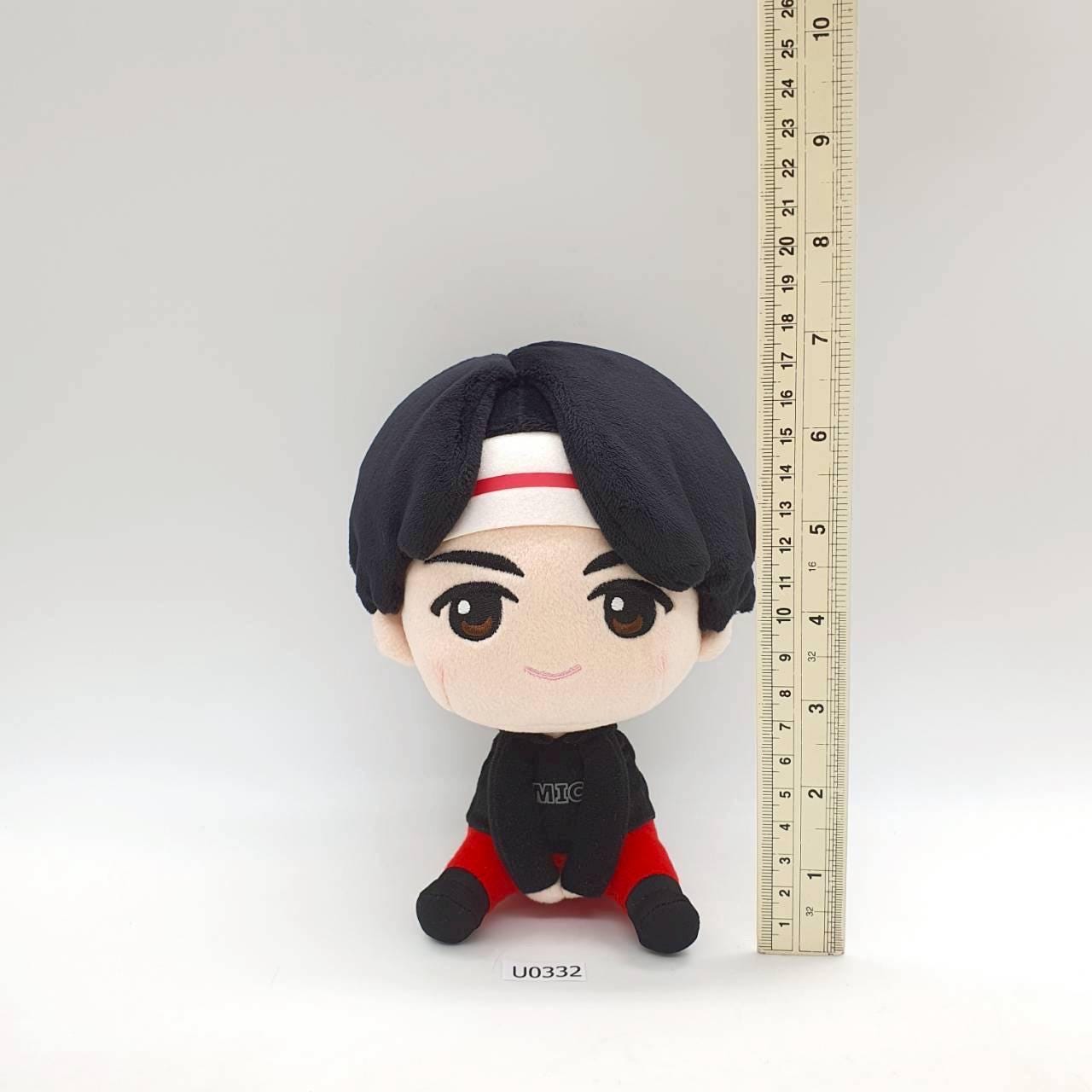 Jin U332 Tiny TAN MIC Drop BTS Big Hit Ent Plush 6.5