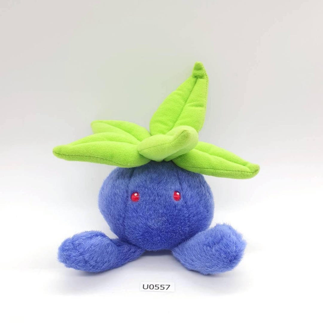 Oddish U557 Pokemon TOMY Plush 7.5