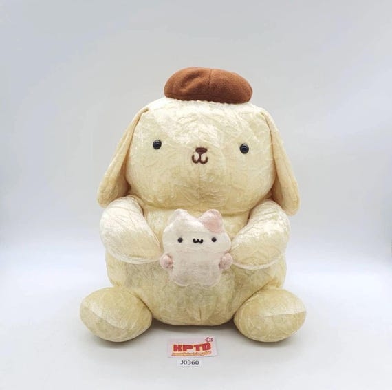 Pompompurin J360 With Muffin Sanrio Plush 11