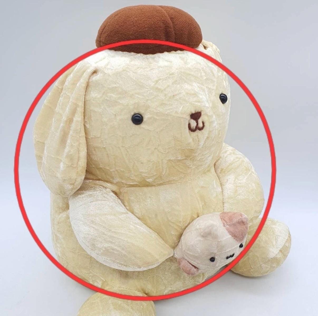 ポムポムプリン J360 マフィン付き サンリオ ぬいぐるみ 11インチ 日本