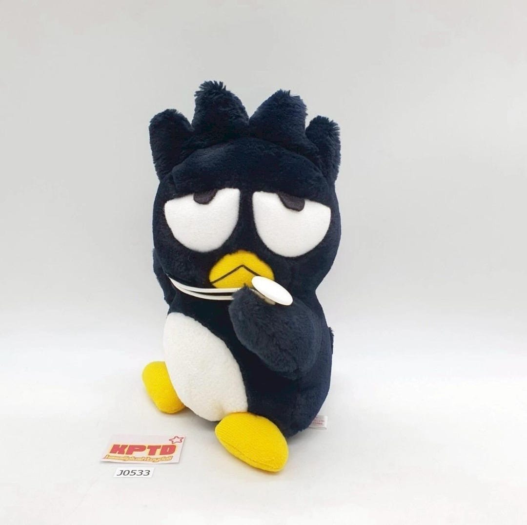 Bad Badtz-maru J533 Sanrio Eikoh 1996 Plush 8.5