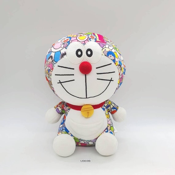 Uniqlo Takashi Murakami Doraemon Plush Limited Edition Authentic 2017 UNIQLO Doraemon Takashi Murakami | Mercari main image 3