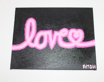 Love Neon Painting